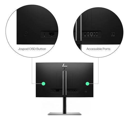 Image of HP EliteDisplay E32k G5 32 inch 4K Ultra HD LCD IPS Monitor 2-Pack Bundle with Full Dock, Built-in Speakers
