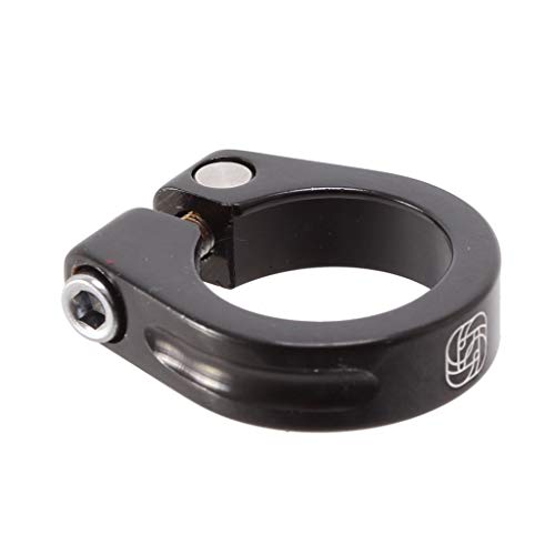 Gusset Clench seat clamp w/Bolt, 34.9mm Black - SCGU135K