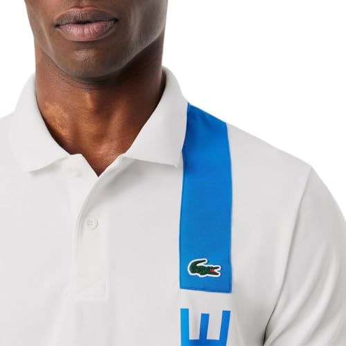 Lacoste Men's Ultra Dry Print Branding Sport Polo Shirt2