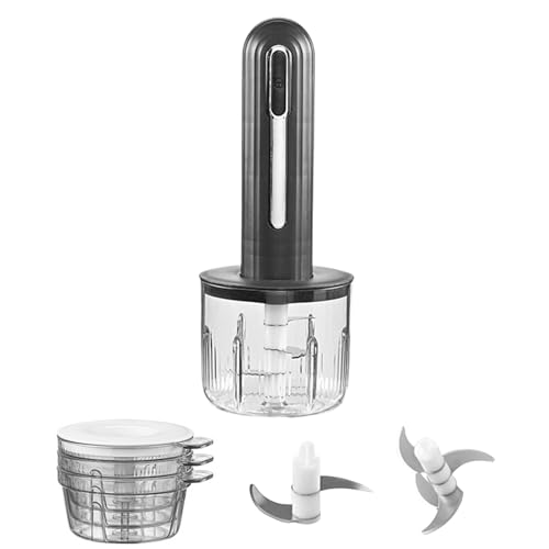 Picadora de verduras Eléctrica Mini,pequeño molino de ajo automático | Picadora de jengibre | Para adultos, hombres, mujeres, hogar, cocina, verduras, carne, ensalada, frutas, jengibre,