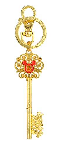 Disney 85958 Mickey Mouse 90Th Anniversary Master Key Pewter Key Ring #TOP19