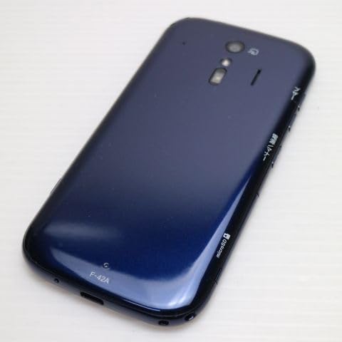 Amazon | F-42A らくらくスマートフォン ネイビー | 富士通