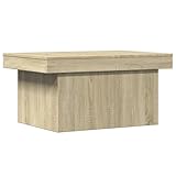 【Grand espace de rangement caché :】 cette table d'appoint offre un grand espace de rangement sous le plateau coulissant pour garder vos objets essentiels bien organisés et à portée de main.