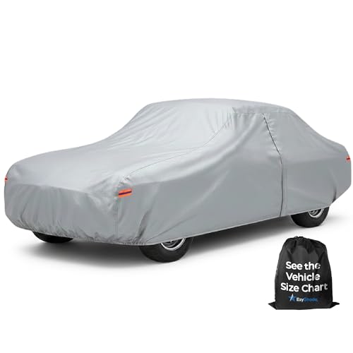 Image of EzyShade 10-Layer Waterproof Sports Car Cover. See Vehicle Size-Chart for Accurate Fit. All Weather Full Outdoor Covers. MG MGB MGC MX-5 Porsche Classic Cars. Sun Snow Rain. Size C0 (See SizeChart)