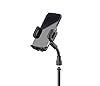 K&M 19762 Smartphone Holder Black Plastic 360° Rotation Flexible Jaws for 4.5-9 cm for Flat Devices #1