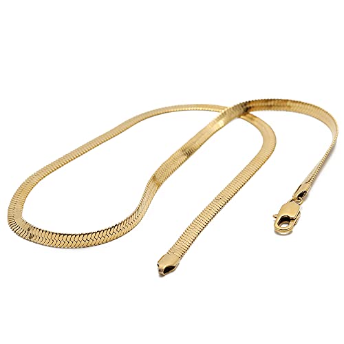 [silver KYASYA]`[J[ Ch Xl[N`F[ S[h F `[J[ Vv `F[lbNX אg TCY tBbg  fB[X choker ^`[J[ 18k gp (5mmA40cm)