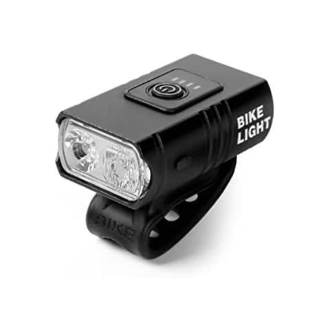 TONGZHEN Bike Lights Set Rechargeable, T6X2 strong light Super Bright USB Bicycle Lights, 6 Modes LED Bike Lights Front and Back Set, Double Warning Light Fits All Bicycles Cover
