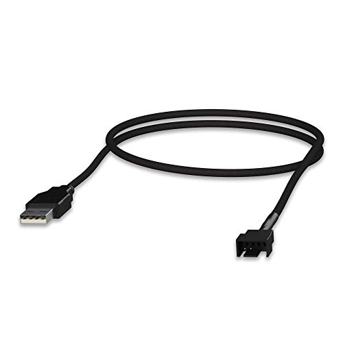 Cable LINKUP USB a PWM 5V con malla para alimentar ventiladores de PC 3