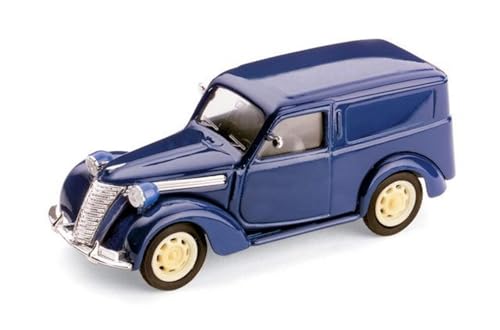 Fiat 1100 E Furgone Brumm miniature de collection haut de gamme 1:43 moulée sous pression bleu