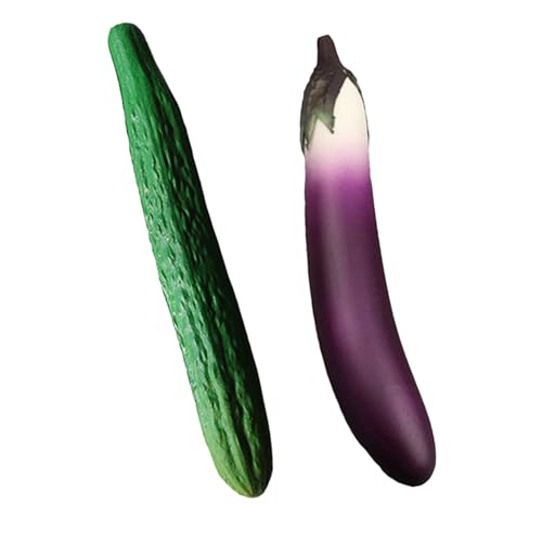 BEIYINAI Authentic Vegetable Props Hotel Pastoral Photography Artificial Aubergine Ornament