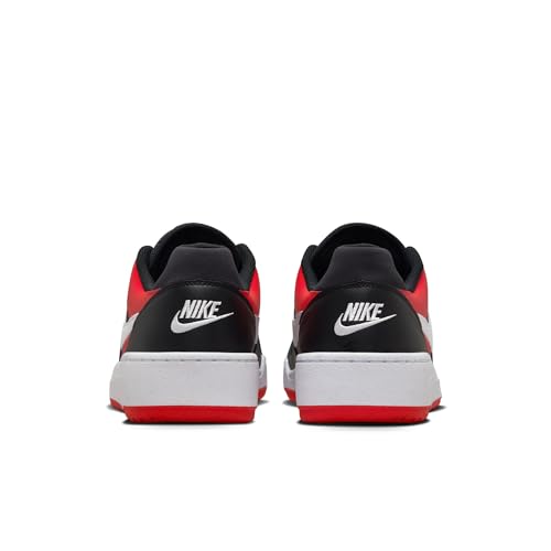 Image of Nike Men Full Force Lo Black /White-University Red Basketball Shoes 6 UK