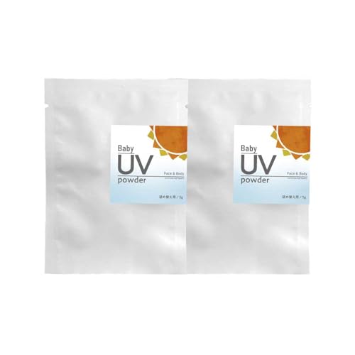 &SH フェイス & ボディ ベビー UV パウダー 5g 詰替え 2個セット / 顔 日焼け止め 日焼け 対策 UVケア ママ 子供 家族 ボディパウダー