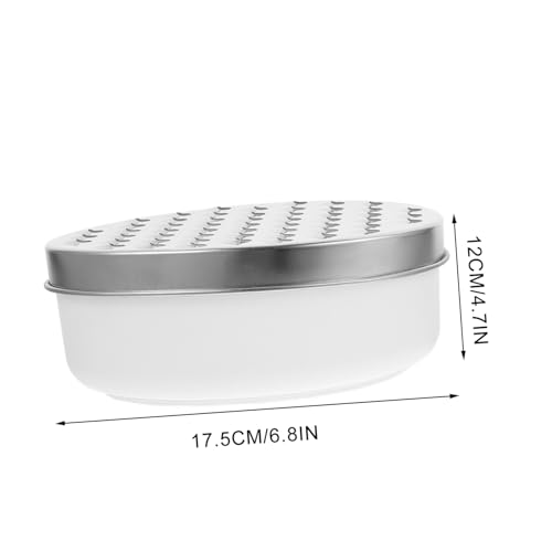 Rallador de Acero Inoxidable con Contenedor Blanco miniatura 2