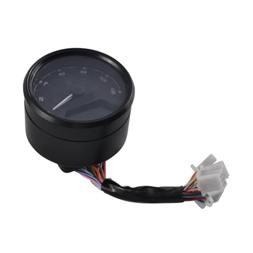 Jauge 12000 TR/Min et compteur de vitesse digital pour moto de route