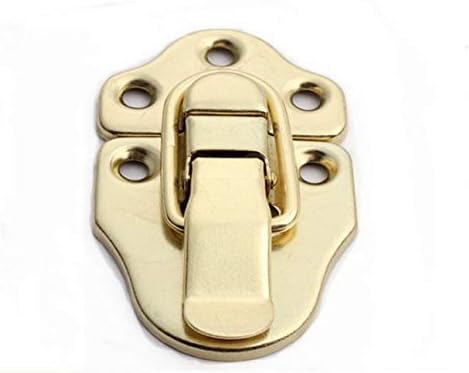 Miniatura 2 de Cerraduras de mesa de metal para mesa de entrenamiento de comedor, Hebillas Conectores, accesorios de hardware de hoja de mesa, chapado en oro de