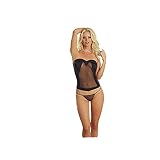 Dreamgirl 2 Piece Camisole and Thong Set