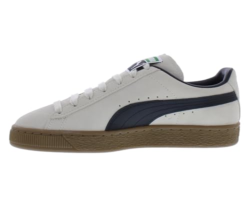 Image of PUMA Terrace Suede Mens Shoes Size 8.5, Color: Alpine Snow /Gum Beige /Cloud White
