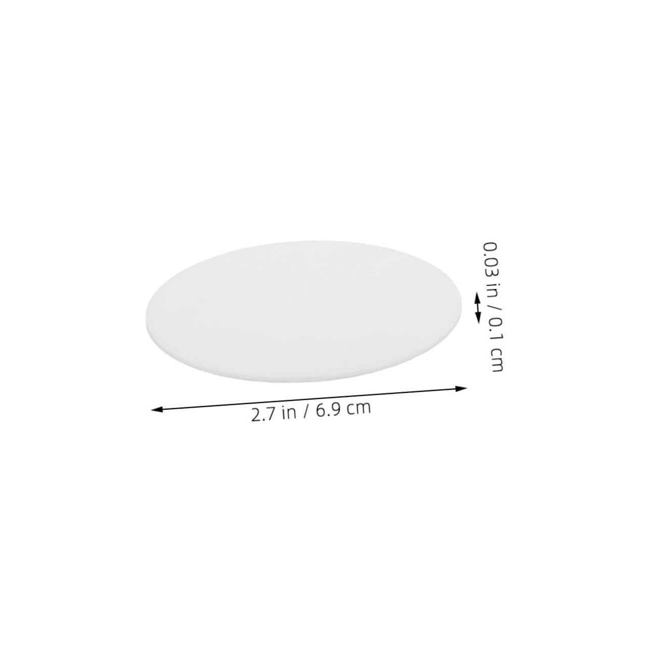 Ciieeo 12pcs Acrylic Diffusion Plate Diffuser Ceiling Shade Diffuser Fabric Lampshade Diffuser LED Chandelier Diffuser Ceiling Light Diffuser Table Lamp Diffuser White