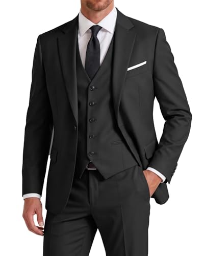 Men's 3 Piece Classic Fit Suit for Events