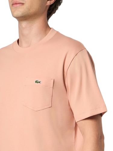 Image of Lacoste Men's Cotton T-shirt with Breast Pocket