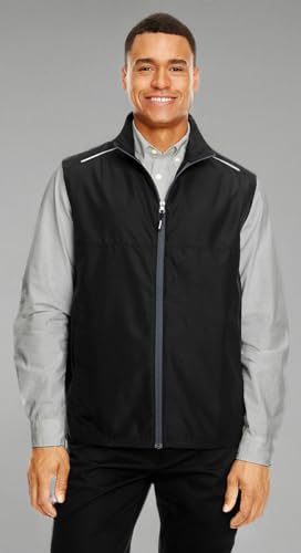 Ash City - Core 365 Men's Techno Lite Unlined Vest 3XL BLACK3