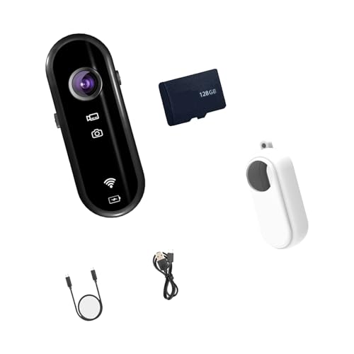 Caméra d'action de poche étanche avec fixation multi-mode
