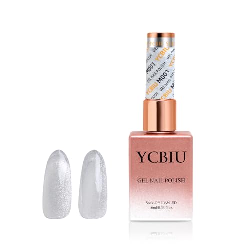 Esmalte en gel Pro Cat Eye - 16ml brillo alto Starlight Silver miniatura 1