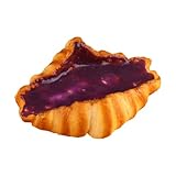 Modelo de pan realista postre artificial chocolate arándano fresa para exhibición de la tienda pan realista