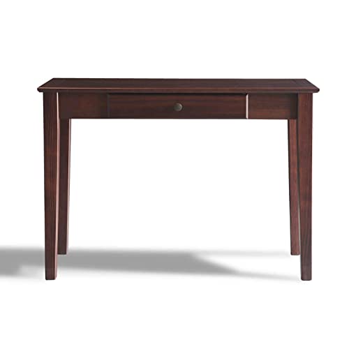 Grain Wood Furniture Shaker 44" Desk/Dressing Table, Cherry