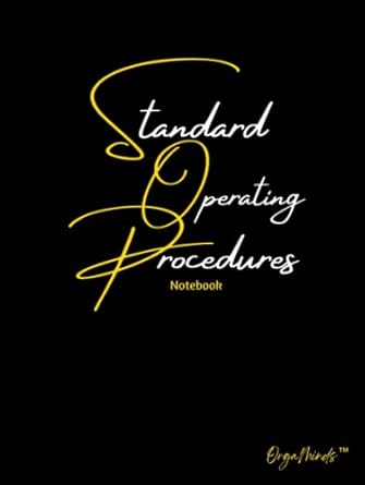 Amazon.com: Standard Operating Procedures Notebook (SOP): Business ...
