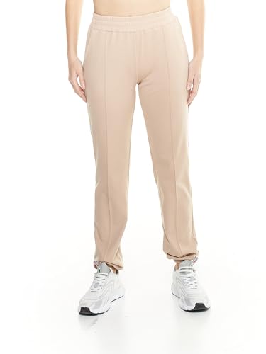 Leone - Pantaloni da Tuta Leone Donna con Pinces Winter Chic Boxing - Beige (82), L
