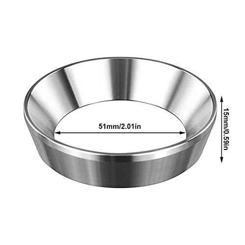 Gidenfly Espresso Doseertrechter, Portafilter Doseertrechter 304 Rvs Draagbare Koffie Doseerring Compatibel Met 51/54/58MM Portafilter - Image 7