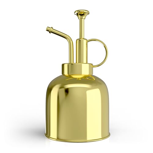 LOOPSEED Stainless Steel Plant Mister Spray Bottle Watering Can for Indoor Plants Succulent Bonsai...