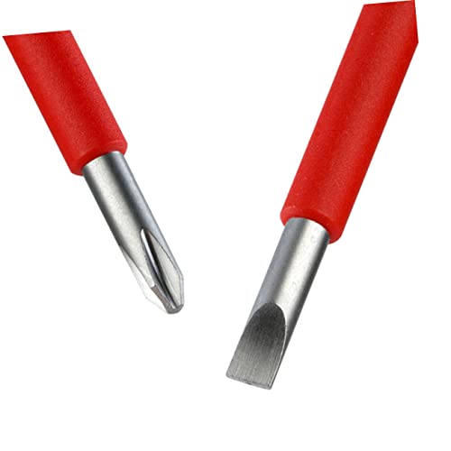 Tournevis Isolés Léger Chrome-Vanadium pour Réparation Électrique de Précision - 8