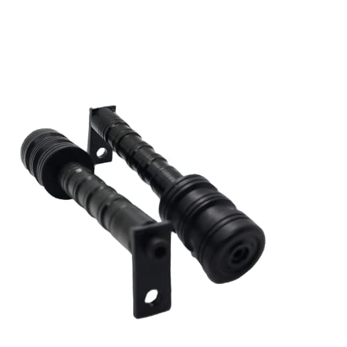 Bike Frame Slider Leg Guard Crash Guard Protectors Black Universal for All Bikes