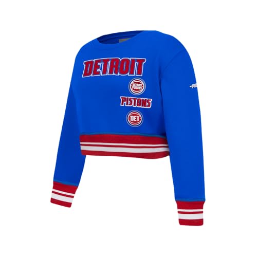 Image of Pro Standard Big Girls NBA Retro Classics Fleece Crewneck Sweatshirt