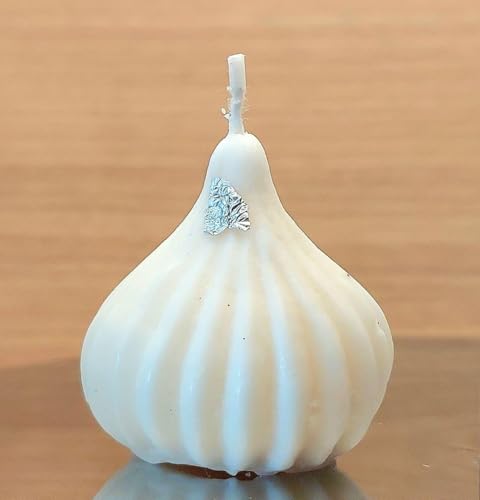 Image of Modak Candle - Scented Mithai Candle, Artistic Design | Ganesh Chaturthi Home Decoration Diwali Festive| Handcrafted Soy Wax Modak Diya Pack of 2