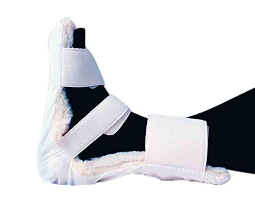 Skil-Care Foot Drop Boot, Medium, 4' Wide x 11' High, Synthetic Sheepskin Liner, Heel Suspension, Adjustable Straps, Fits Either Foot, 503171