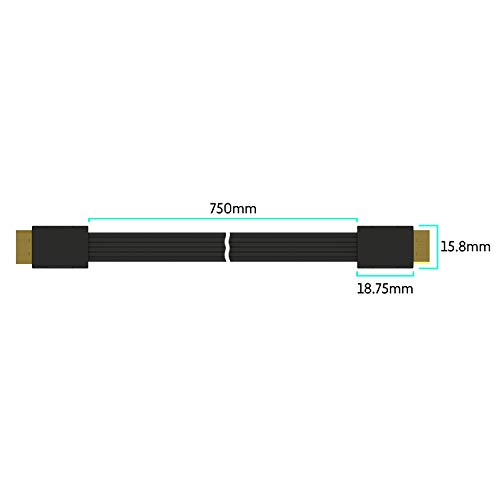 LINKUP Cable OCuLink PCIe Gen 4 SFF-8611 4i 75cm miniatura 2