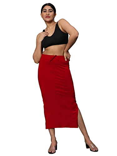 Image of Jaanvi fashion Women's Cotton Mermaid Saree Shapewear,Petticoat,Skirt, Comfortwear