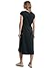 Street One Damen Midi-Kleid mit U-Boot-Ausschnitt