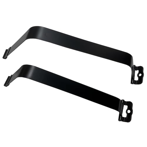 SUMECARGO ST324 Fuel Tank Strap for 2005-2020 for Toyota Tacoma 2.7L 3.5L 4.0L(W/o Off-Road Package) Set of 2PCS Replace for 7760104010 7760204010(Black)