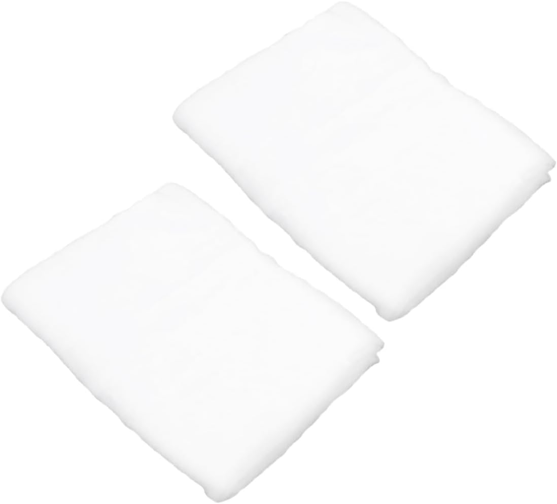 2pcs Christmas Artificial Snow Blanket 1.5x1m Thickened Faux Snow Sheet White Carpet for Indoor Winter Village Display and Holiday Decoration