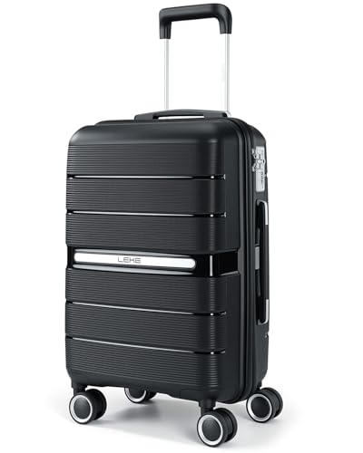20 Inch Carry On Luggage with Spinner Wheels - Hard Shell Suitcase with ...