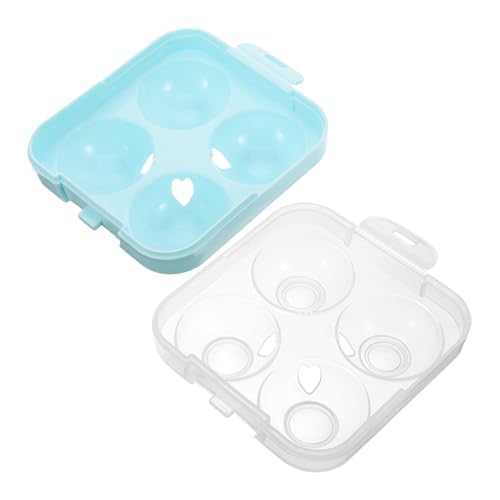 SHOWERORO 冷蔵庫用卵ホルダー 大容量卵保存容器 滑り止め溝付き設計 取り外し簡単で洗浄便利 プラスチック製