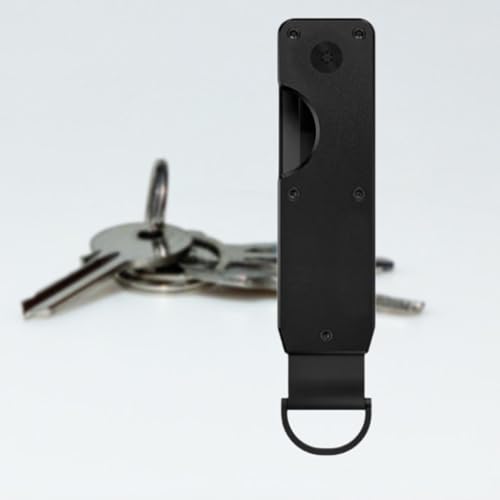 Image of Key Organizer Minimalist Metal Key Storage Buckle Keychain Father's Day Gift Black|Clothing Shoes & Accessories | Mens Accessories | Key Chains Rings & Cases|1XKey Organizer