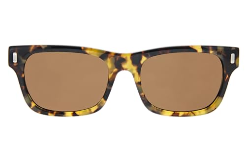 Tres Noir Eyewear Co. Sixty-One Medium - Large Sunglasses (Blonde Tort)2