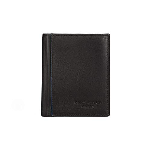 Preisvergleich Produktbild Pepe Jeans Deadline Münzbörse, 10 cm, 0.09 liters, Schwarz (Negro)