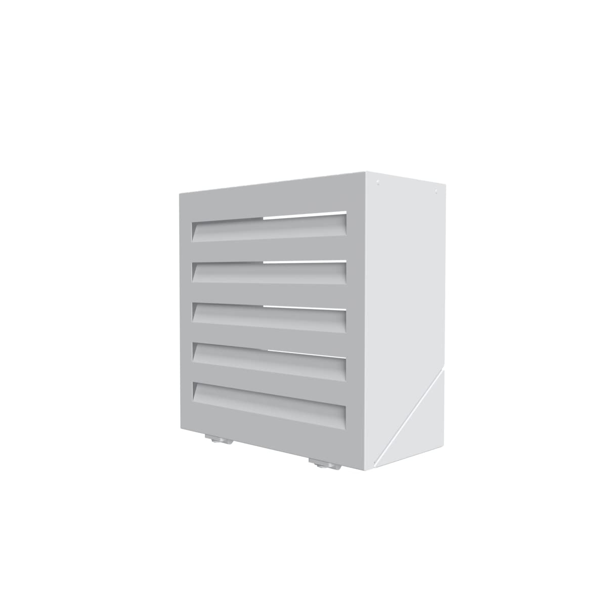 Cache tuyau arrosage aluminium thermolaqué finition premium