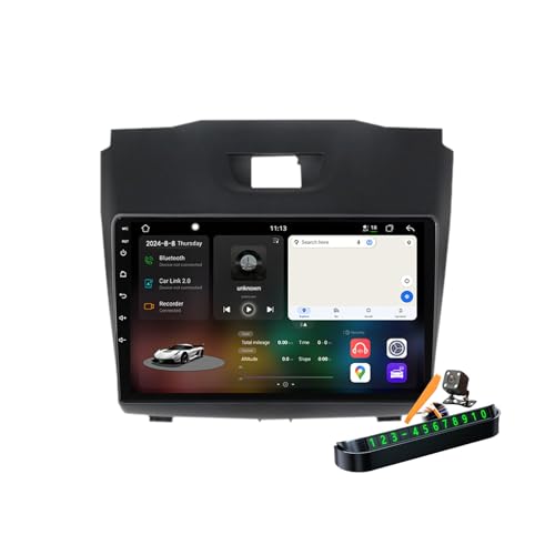 Autoradio 2 Din pour D-Max 2015-2018 avec navigation GPS et écran tactile 9 pouces Y100s